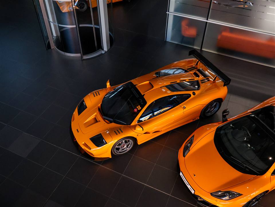 McLaren F1 GTR fleet