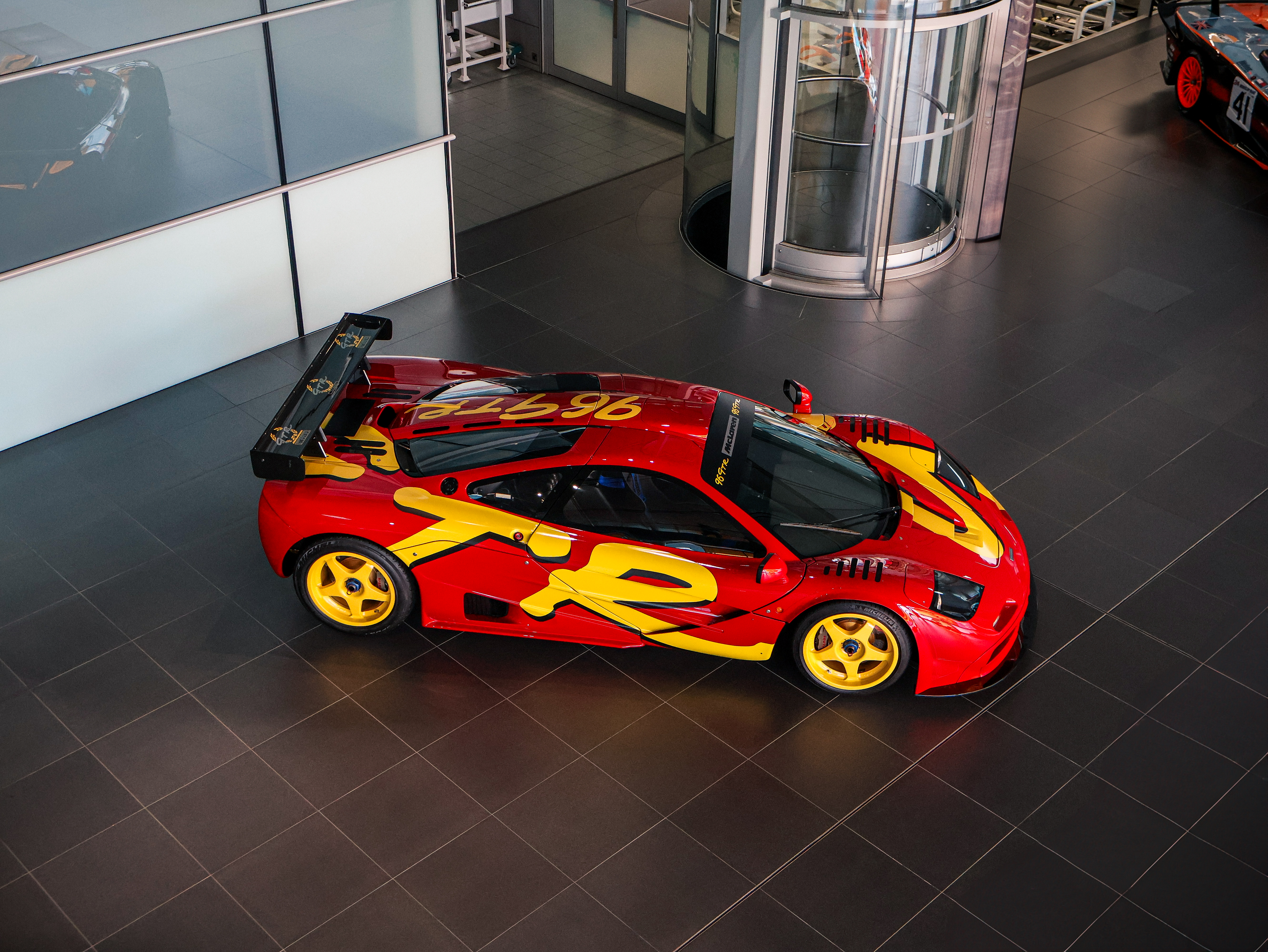 McLaren F1 race car at MTC