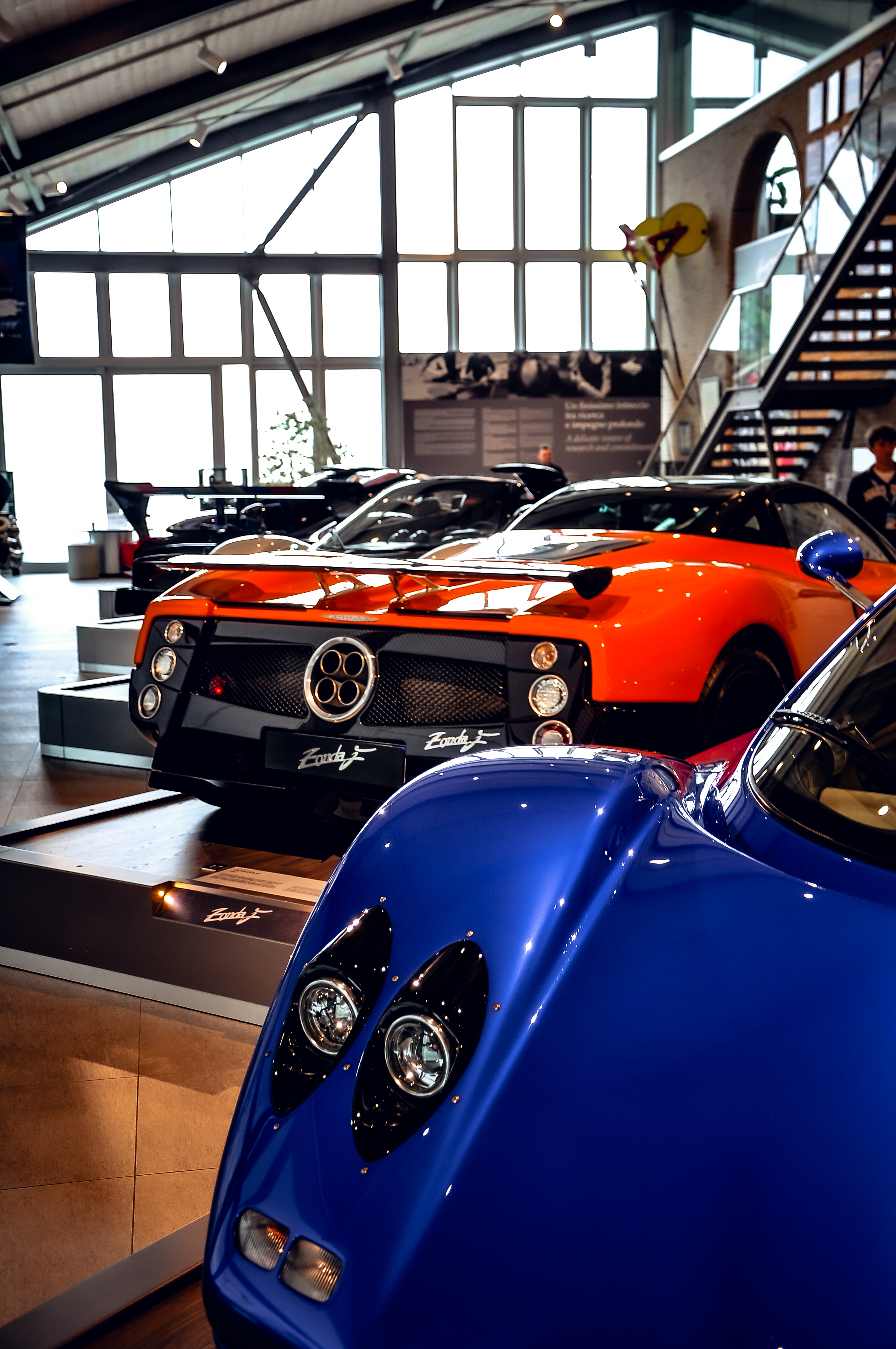 Pagani Zonda at showroom